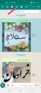 در گروه واتساپ چگونه متوجه شویم که پیام و ویدئوها را چه کسانی خوانده اند؟