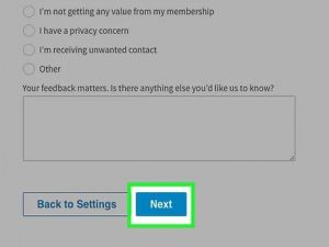 گام به گام حذف اکانت در لینکدین ( delete linkedin account) در سه سوت