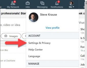 گام به گام حذف اکانت در لینکدین ( delete linkedin account) در سه سوت