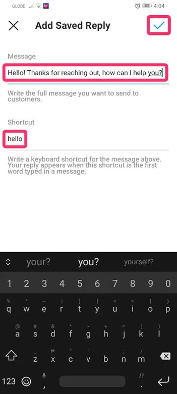 اینستاگرام :آموزش گام به گام ارسال پیام خودکار در اینستاگرام