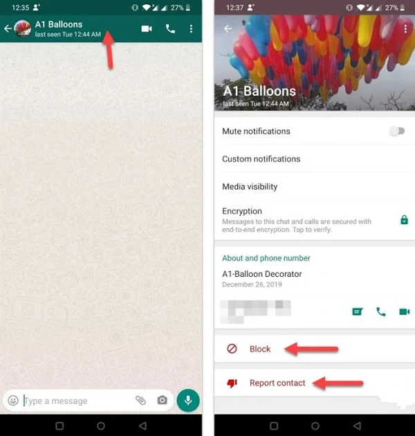 واتساپ :آموزش 6 ترفند برای ریپورت کردن مخاطب و گروه در واتساپ
